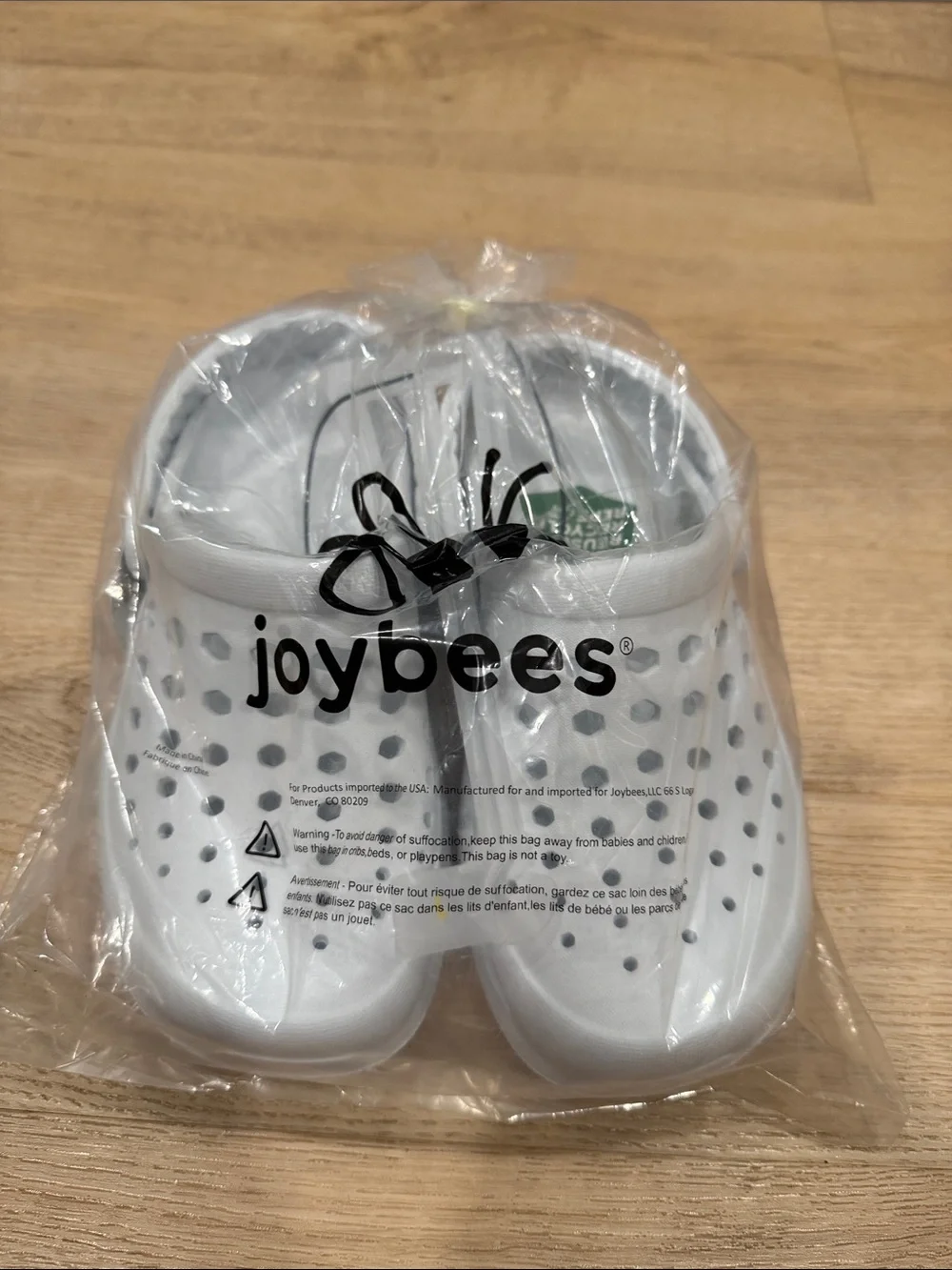 Joybees Kids White Active Clog